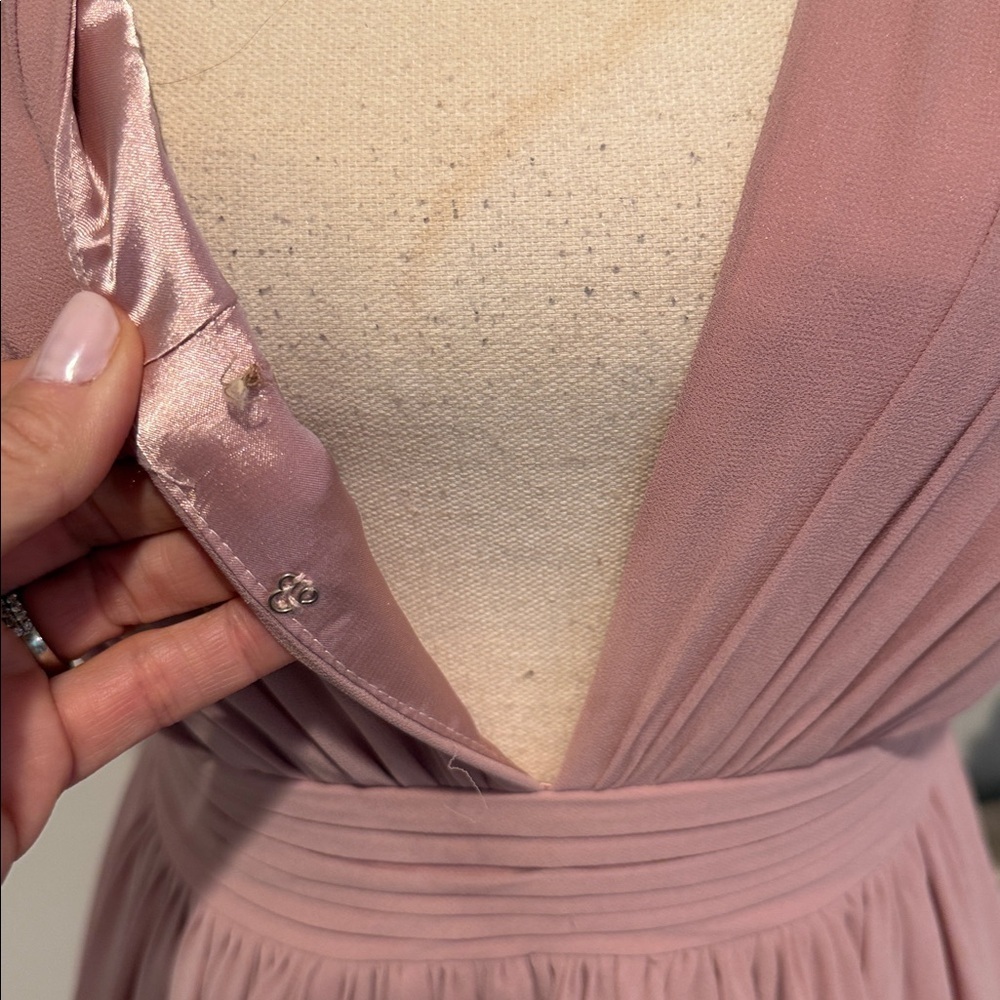 blush pink formal maxi dress by Free People size medium - Picture 4 of 9